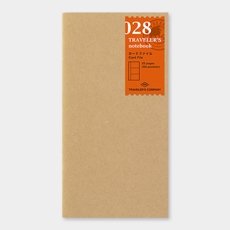TRAVELER'S notebook Refill Card File