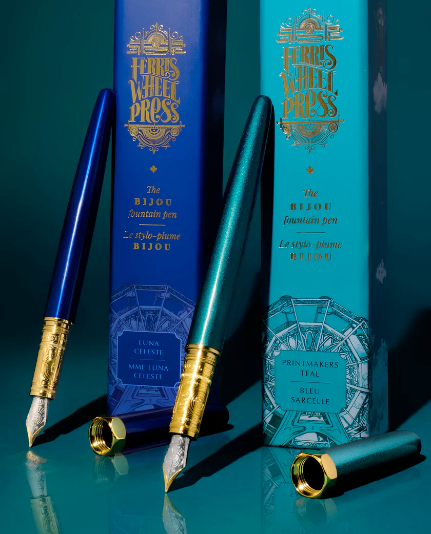 Bijou Fountain Pen - Luna Celeste - Fine