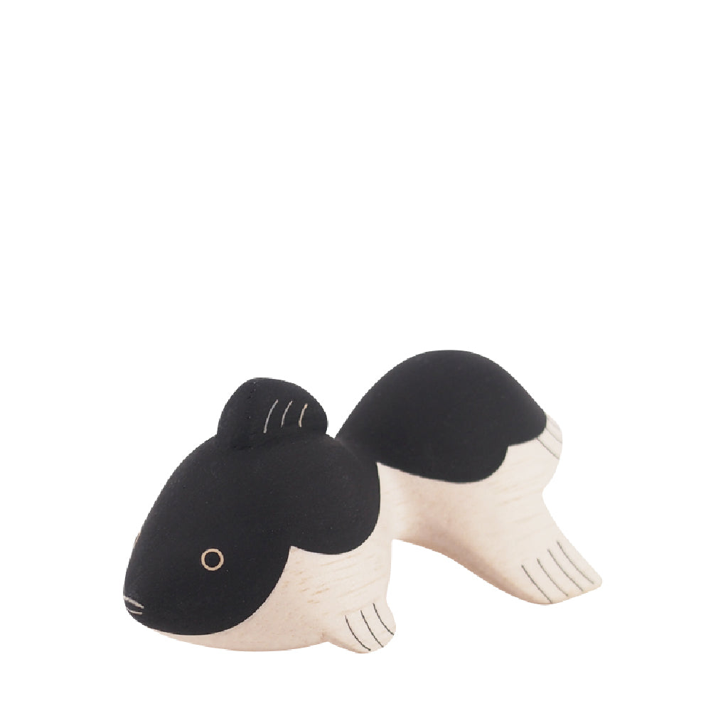 Pole pole wooden animal Goldfish