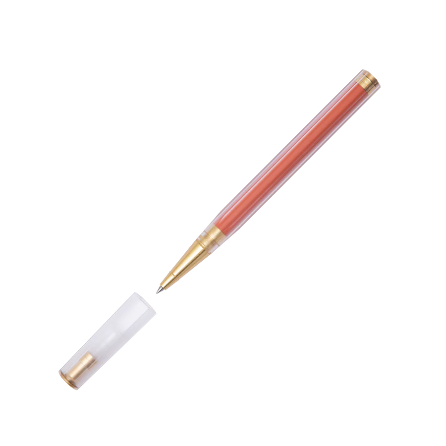 Glamour Evolve - Elemental Rollerball Pen - Clear Orange