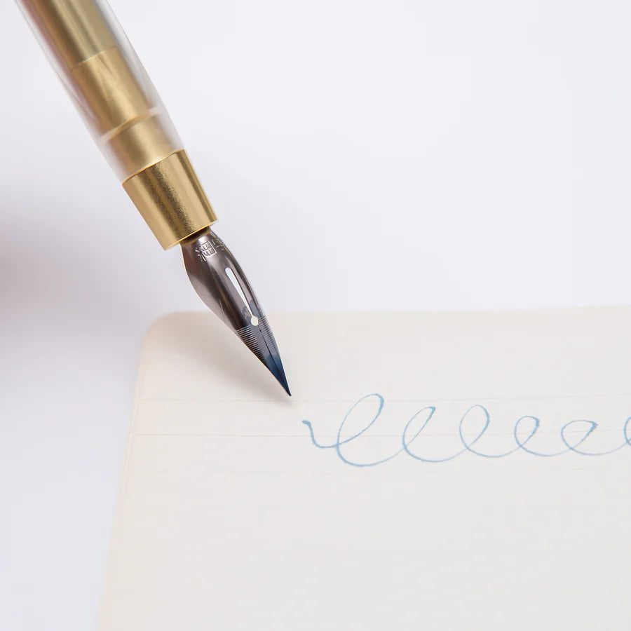 Glamour Evolve - Elemental Dip Pen - Brass Gold