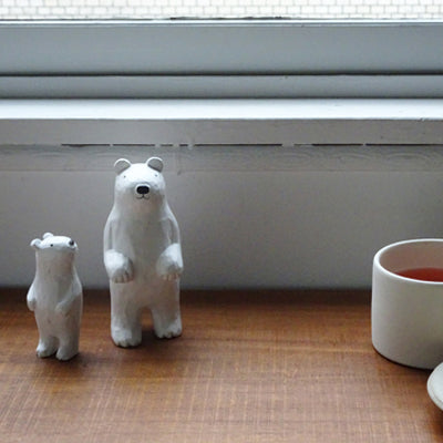 Wooden animal Naughty Polar Bear Child