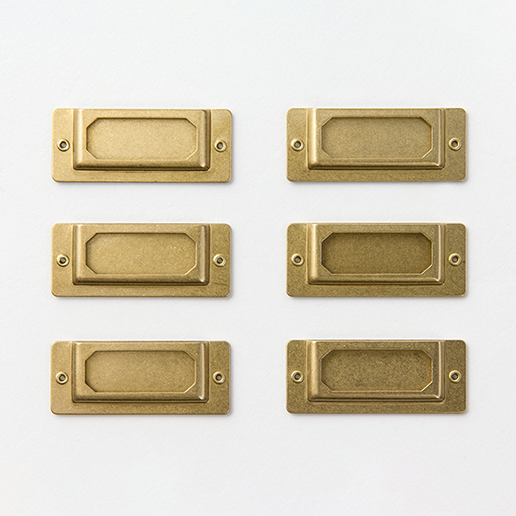 BRASS Label Plate