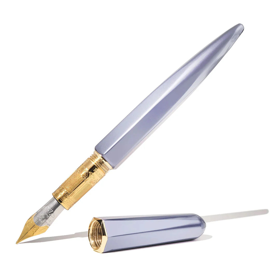 The Marquise Fountain Pen - Pearl Drop Blue - Medium