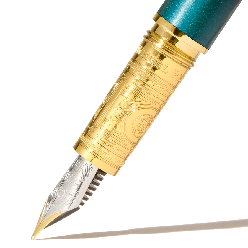 Bijou Fountain Pen - Printmaker's Teal - Medium
