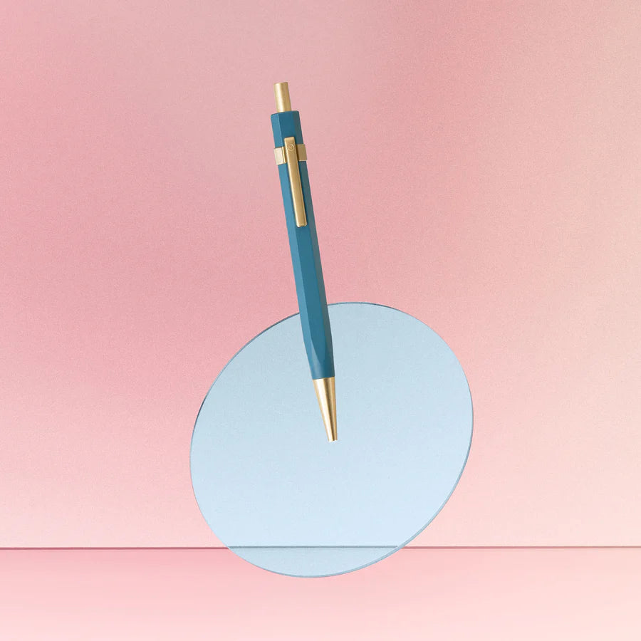 Glamour Evolve - Ocean Sustainable Ballpoint Pen (Sea Indigo) (Clip)