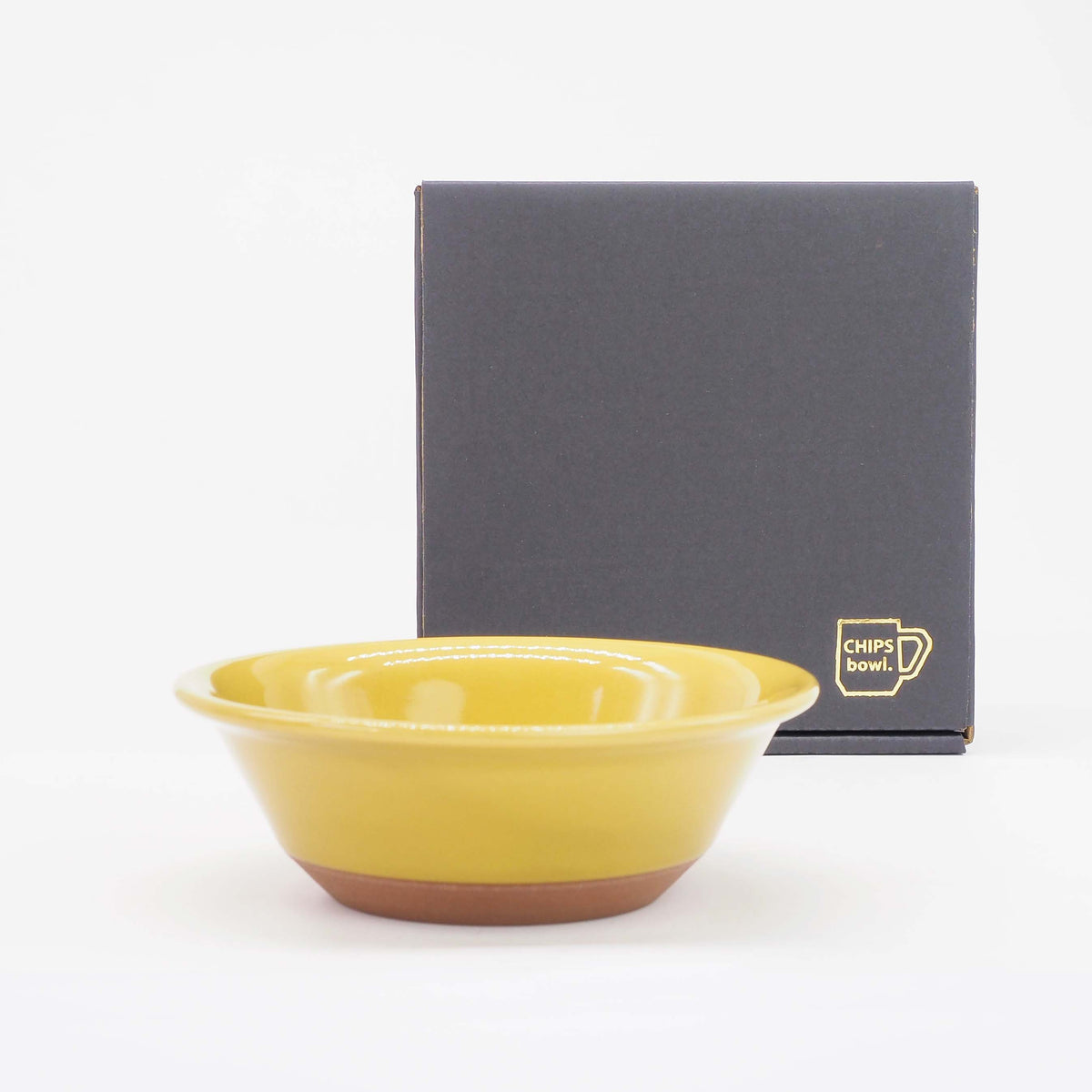 CHIPS BOWL - solid mustard