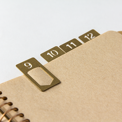 BRASS CLIPS Number