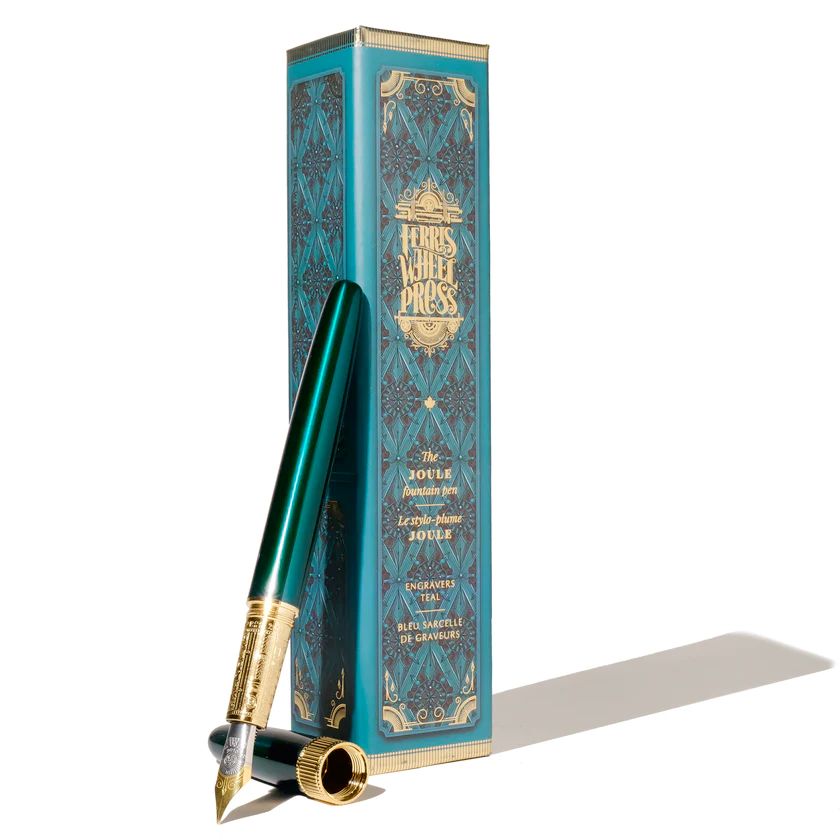 Joule Fountain Pen - Engraver's Teal - Medium