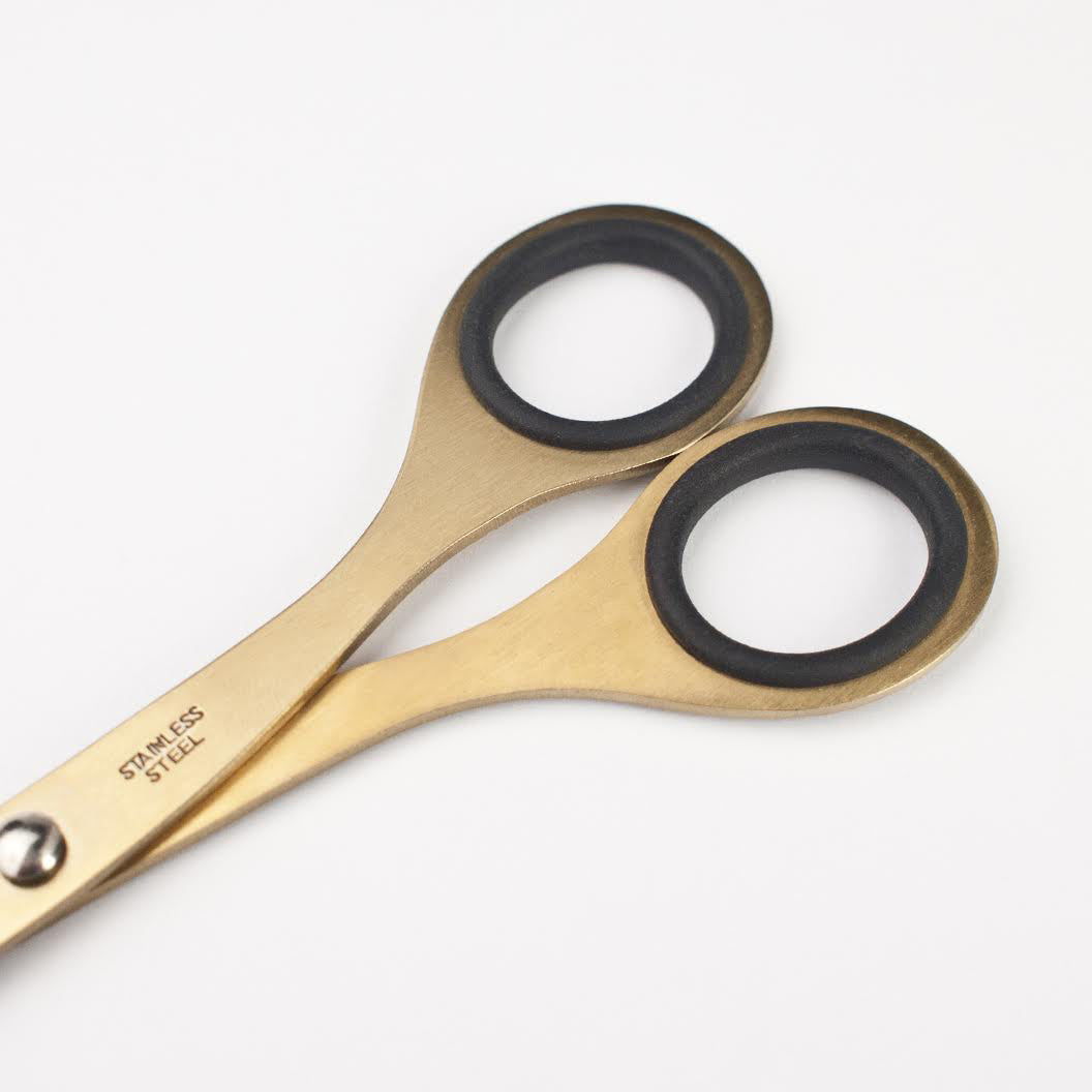 scissors 6.5" / gold