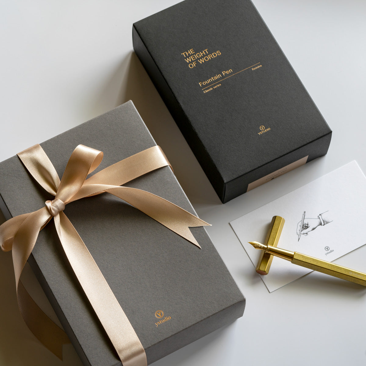 Classic Revolve-Fountain Pen (Green F)