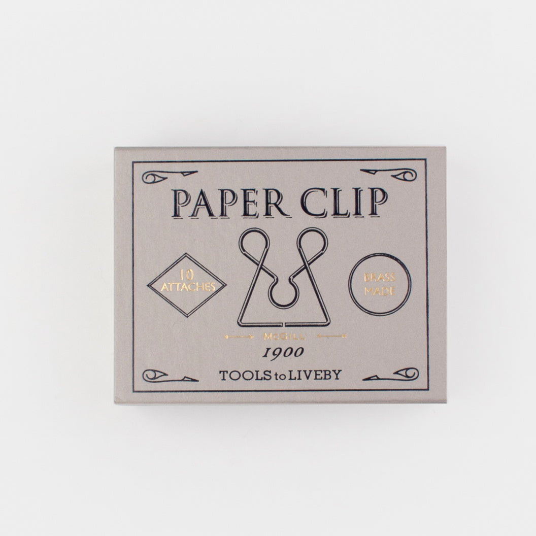 Brass Clip - GY(McGill) / 10pcs per box
