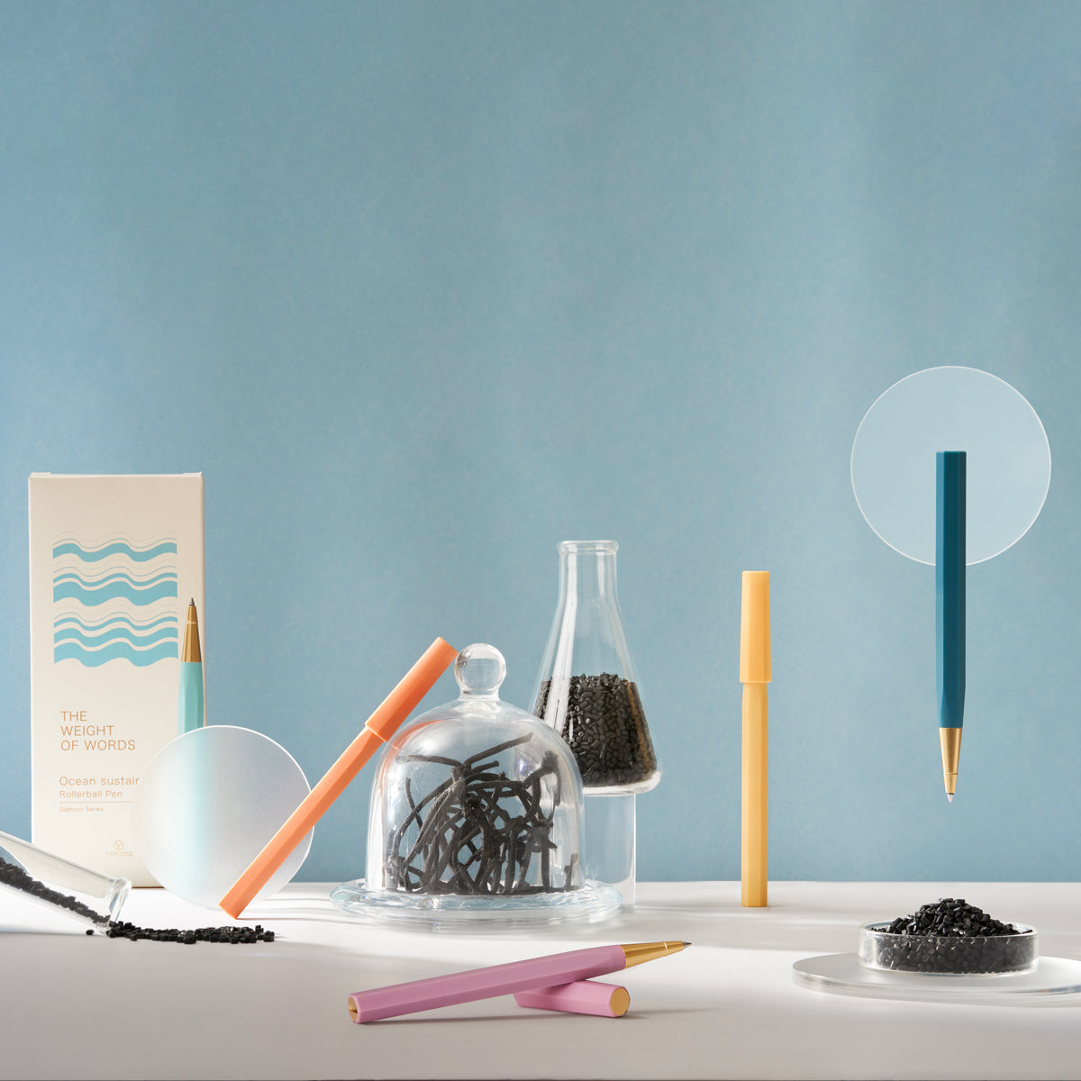 Glamour Evolve - Ocean Sustainable Rollerball Pen (Evening Purple)
