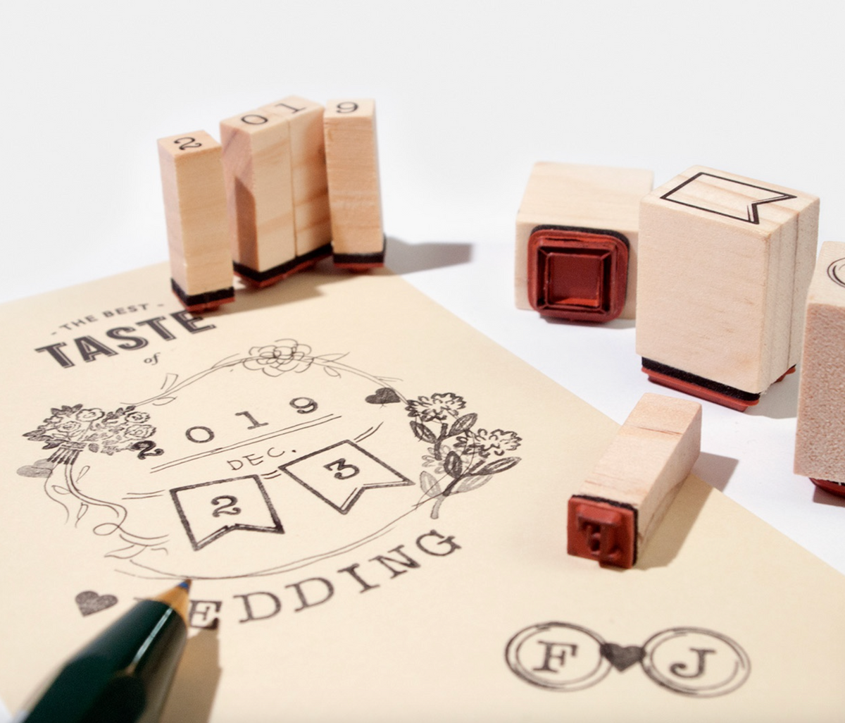 stamp / number