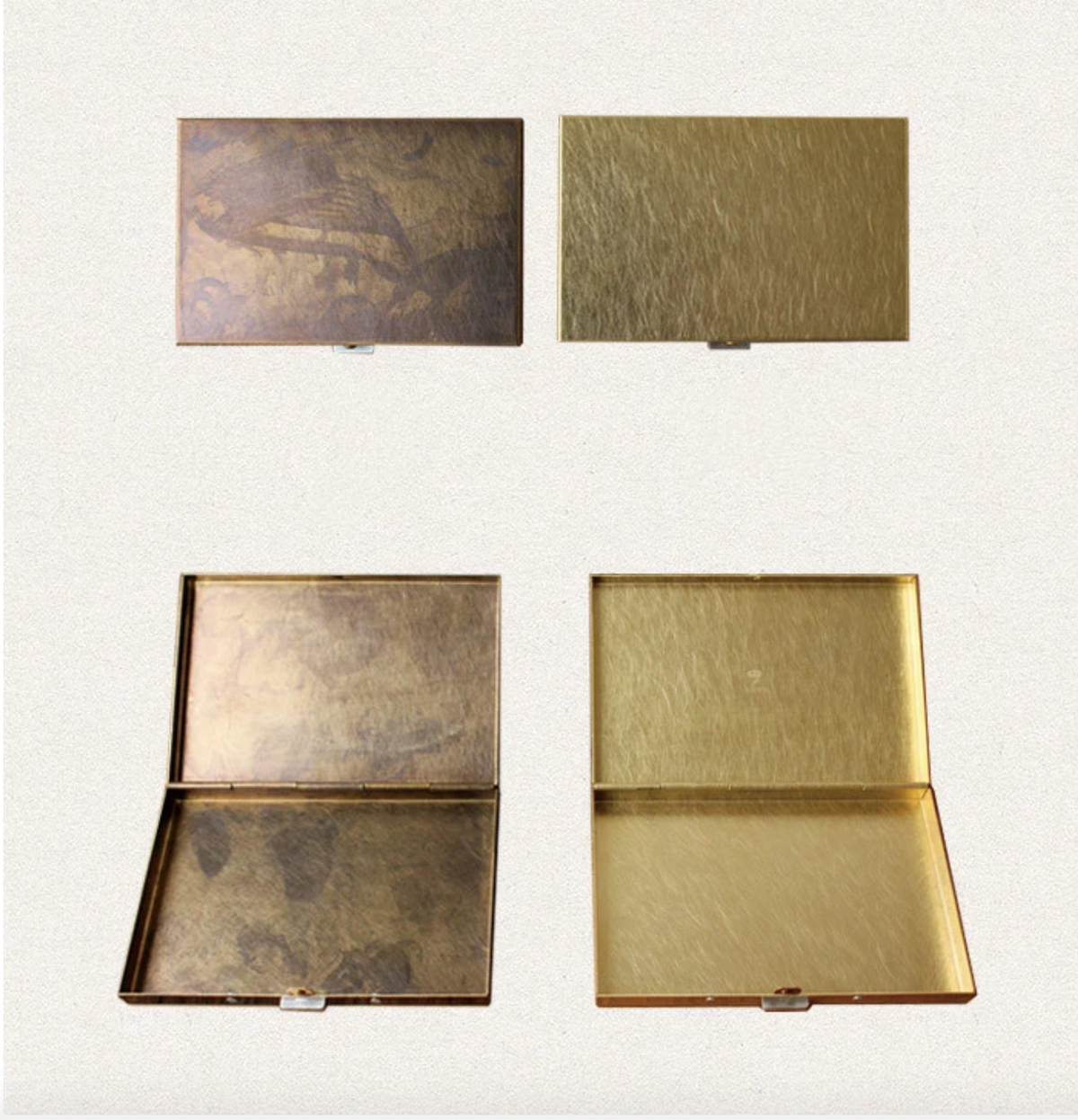 BRASS CARDCASE RUST