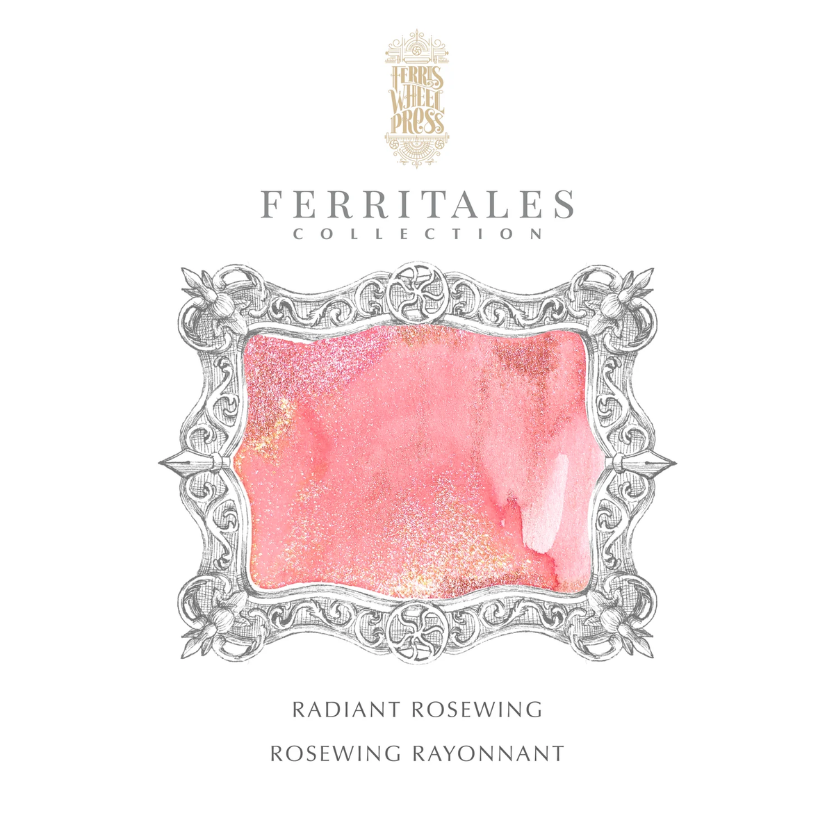 Ferritales 20ml Fountain Pen Ink - Radiant Rose Wing