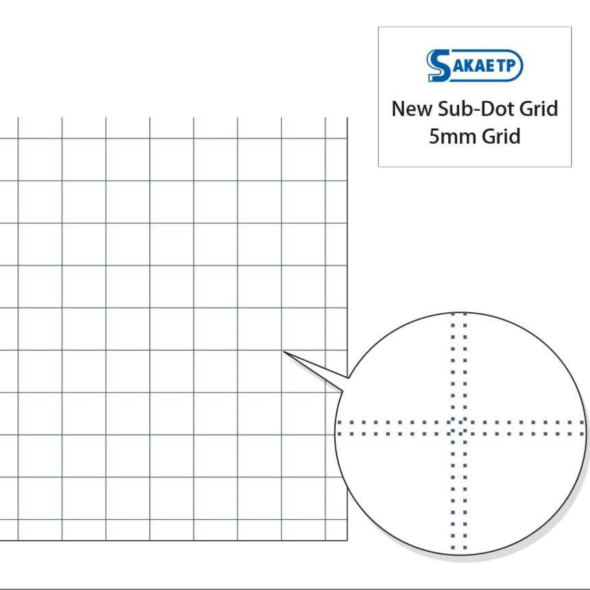 Tomoeriver Notebook softcover 5mm Grid / A5 / White / 52 g/m2