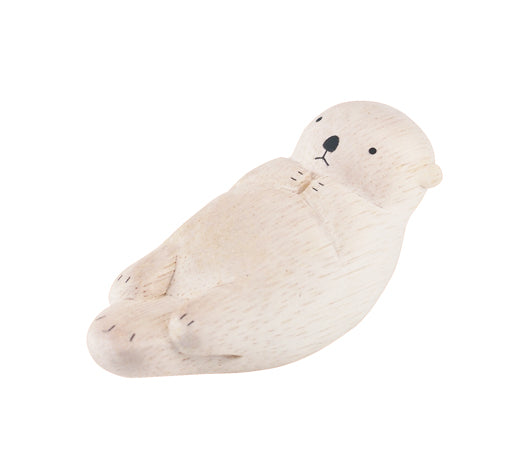 Pole pole wooden animal Otter