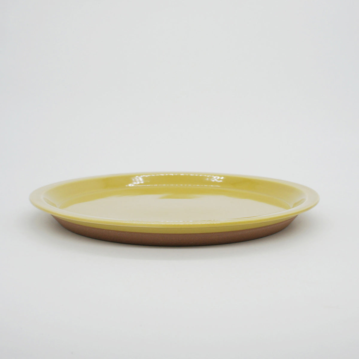 CHIPS PLATE L - solid mustard