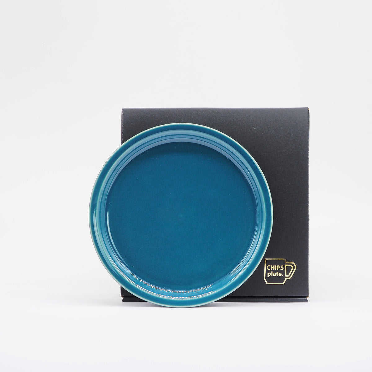 CHIPS PLATE S - solid d.green