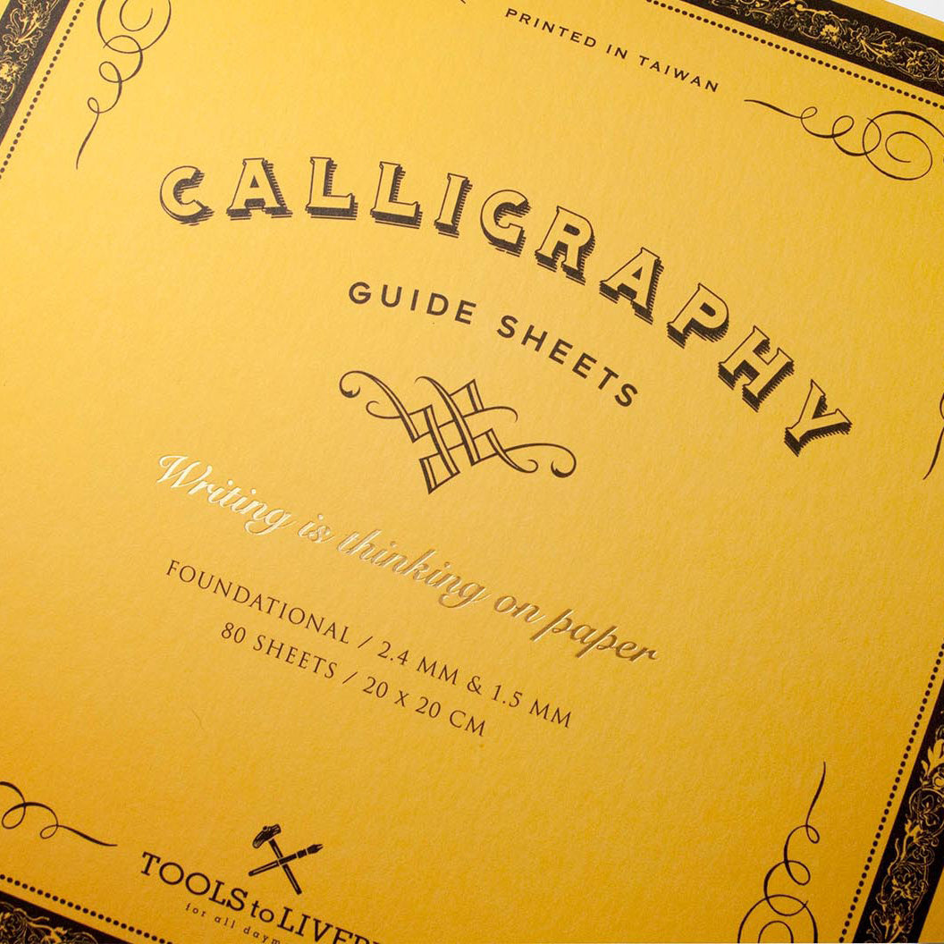 Calligraphy Practice Notebook / Chancery Cursive