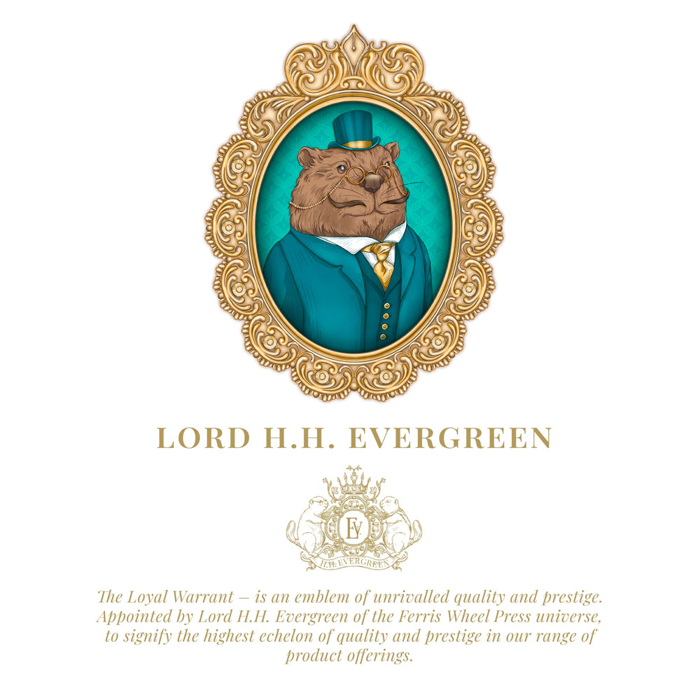 Bjou Fountain Pen - Fabled Feather - Medium