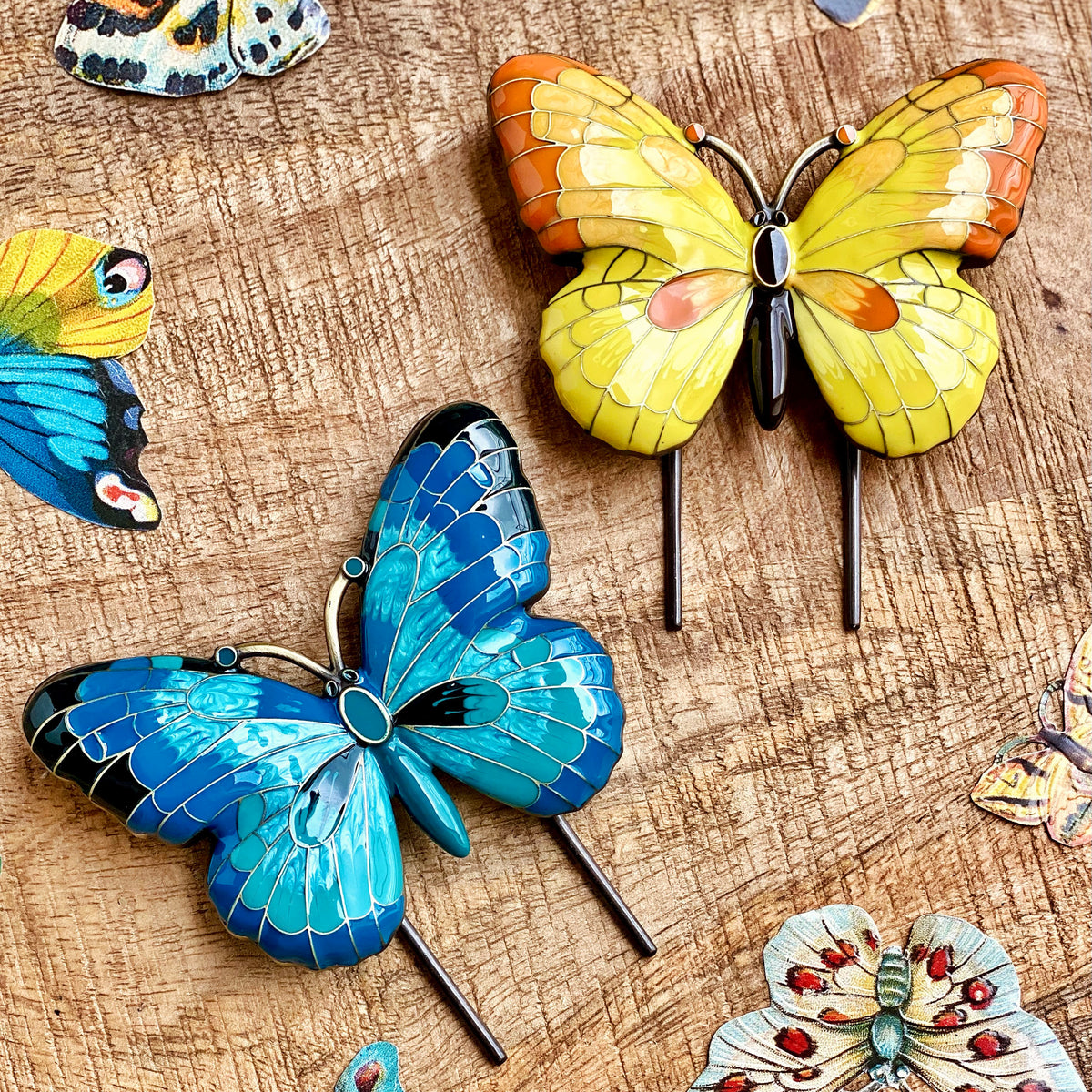 Esterbrook Butterfly Book Holder - Yellow