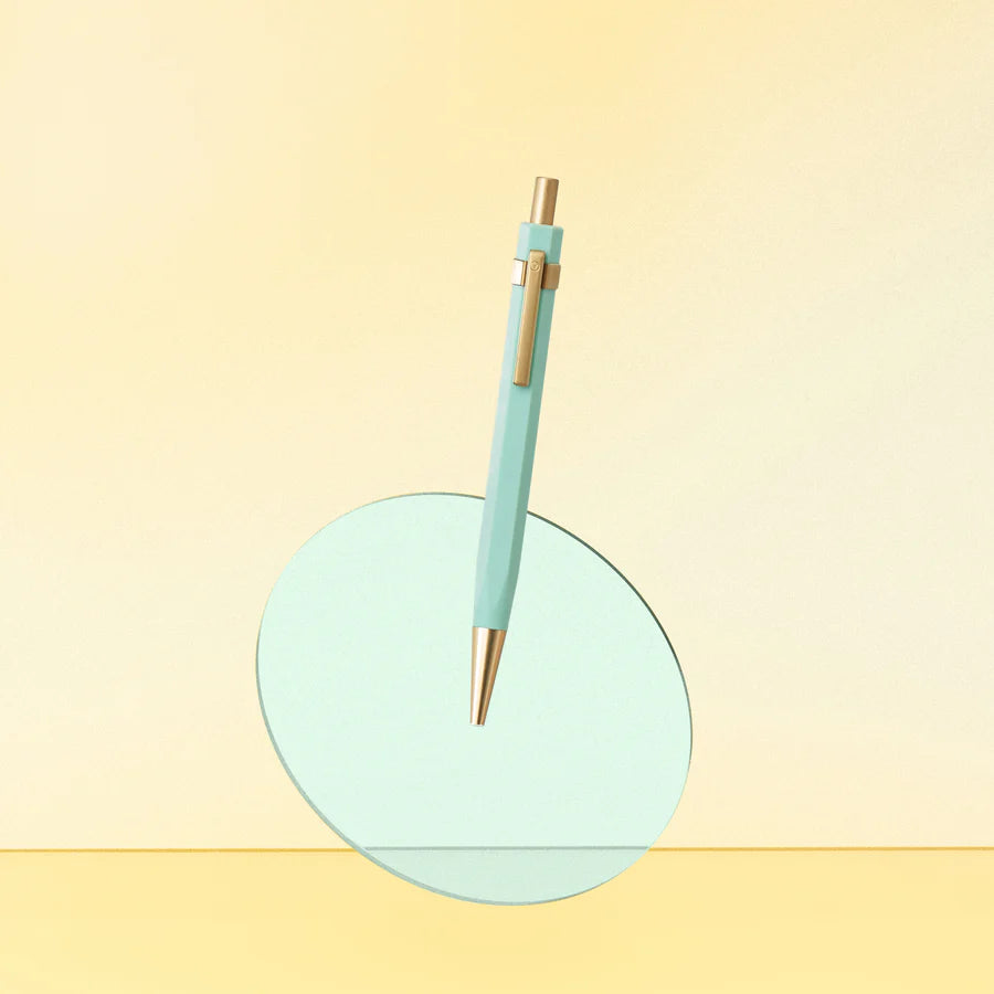 Glamour Evolve - Ocean Sustainable Ballpoint Pen (Teal Green) (Clip)