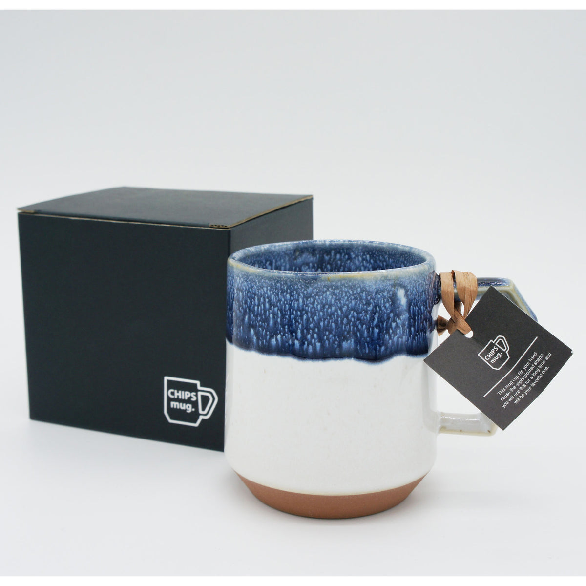 CHIPS MUG - white-navy drop