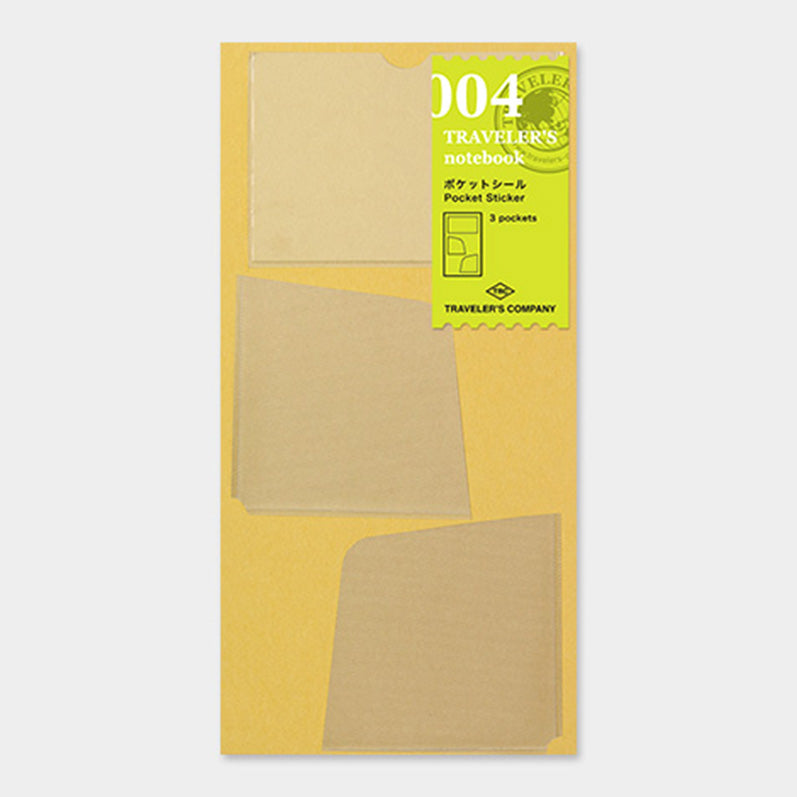 TRAVELER'S notebook Refill Pocket stickers 004  <Basic Item>