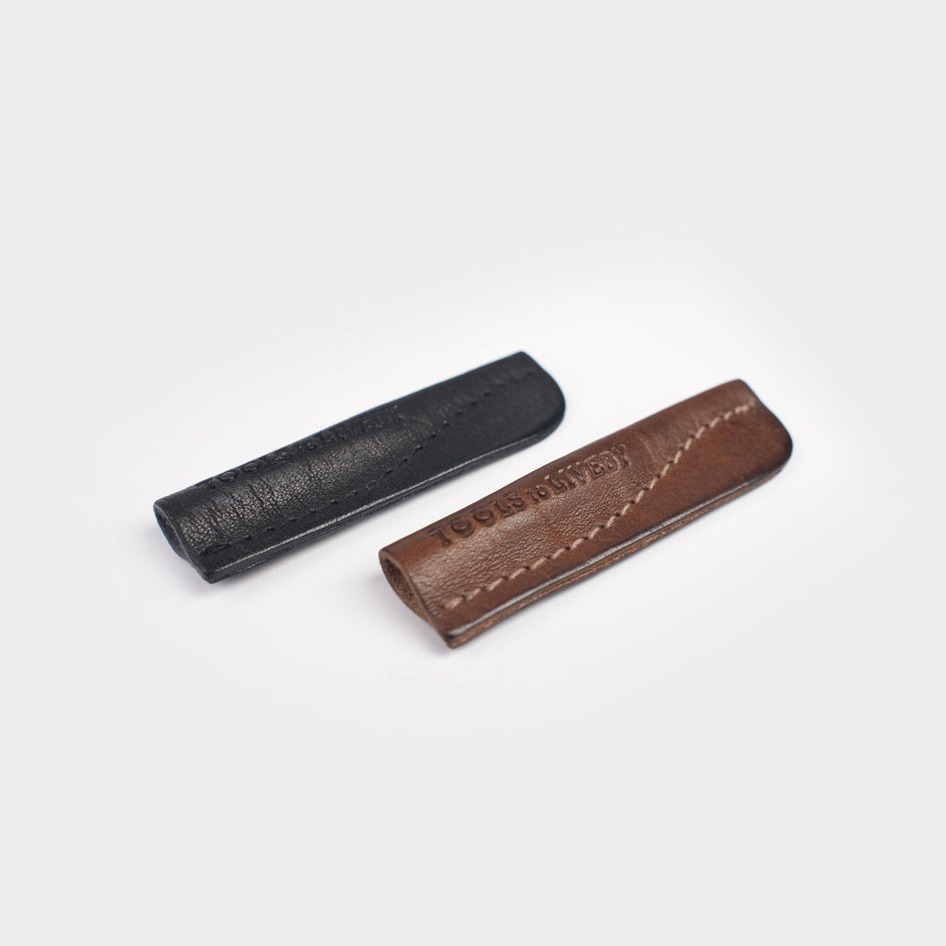 pen cap /  5cm length / brown x 1+ black x 1