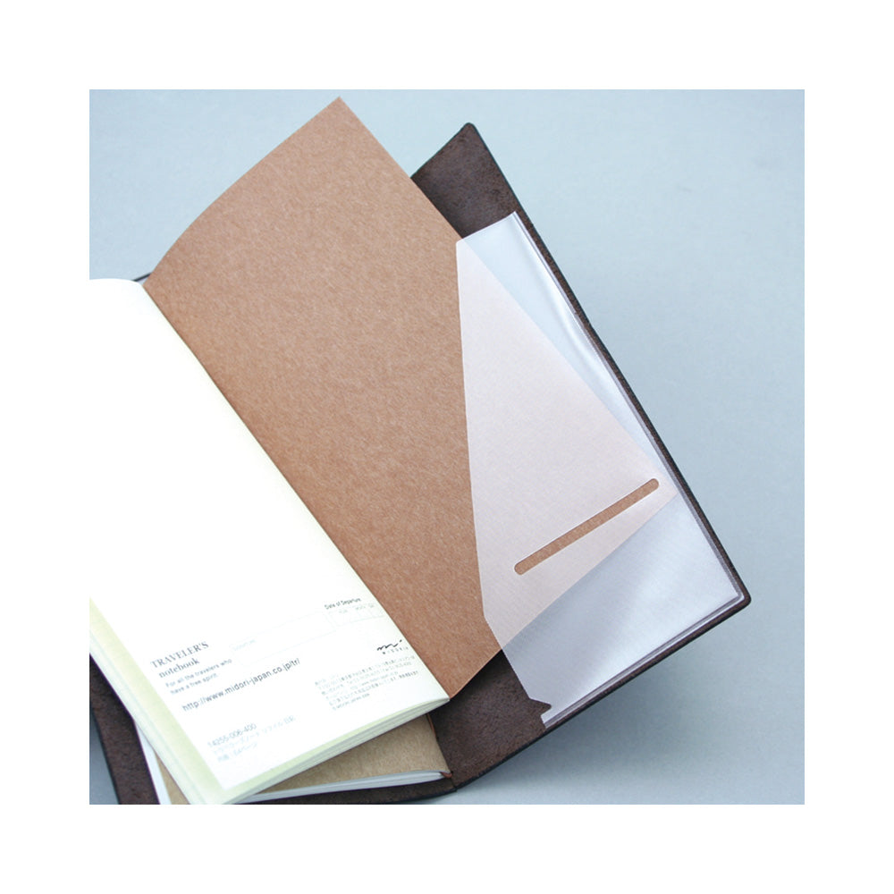 PRODUCT DISCONTINUED // TRAVELER'S notebook Refill Pocket sticker 006  <L>