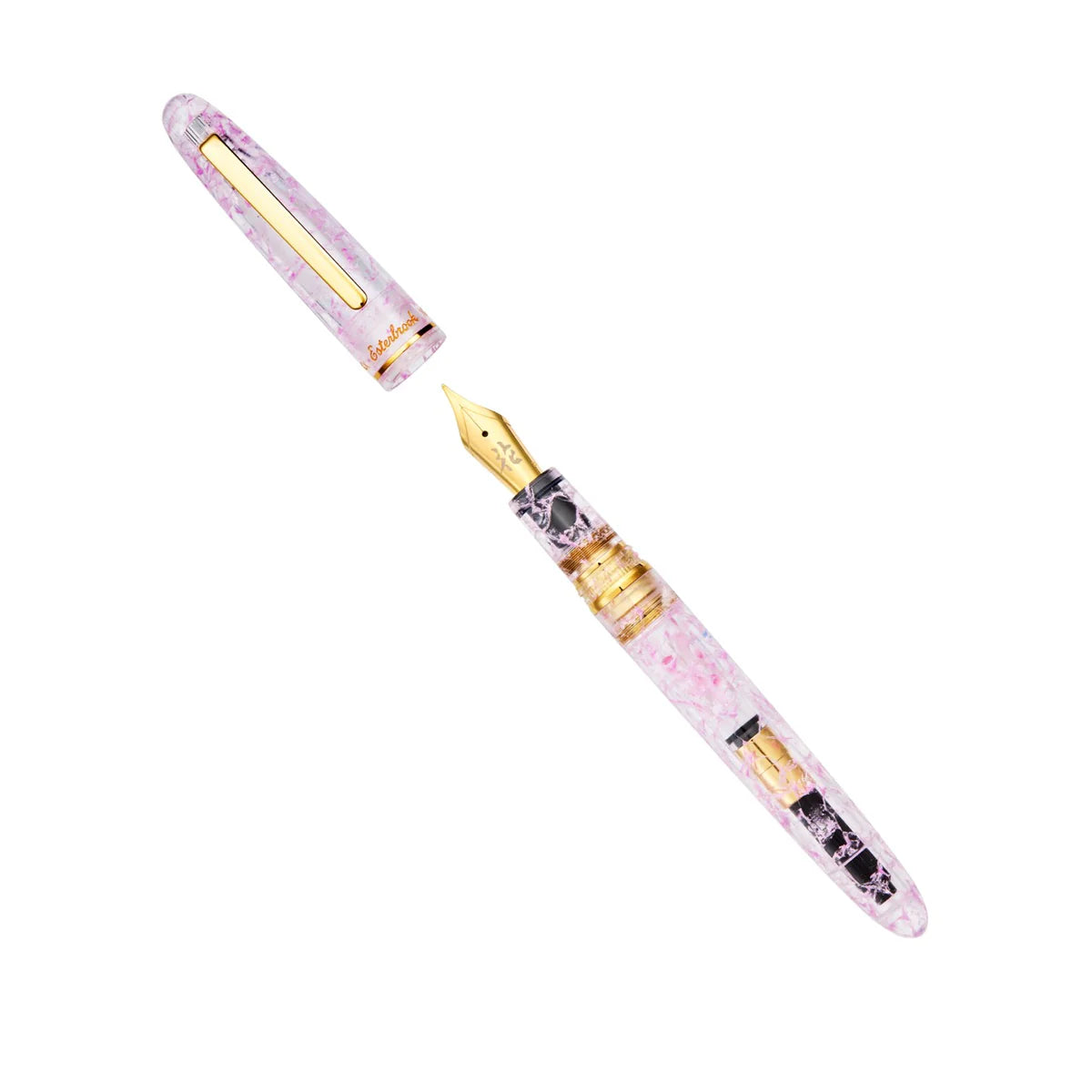 BUNGUBOX x Esterbrook Kachofugetsu Flower Fountain Pen, Broad Nib