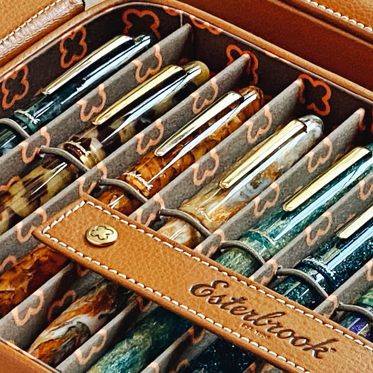 Esterbrook Pen Nook - Double Pen Nook - British Tan