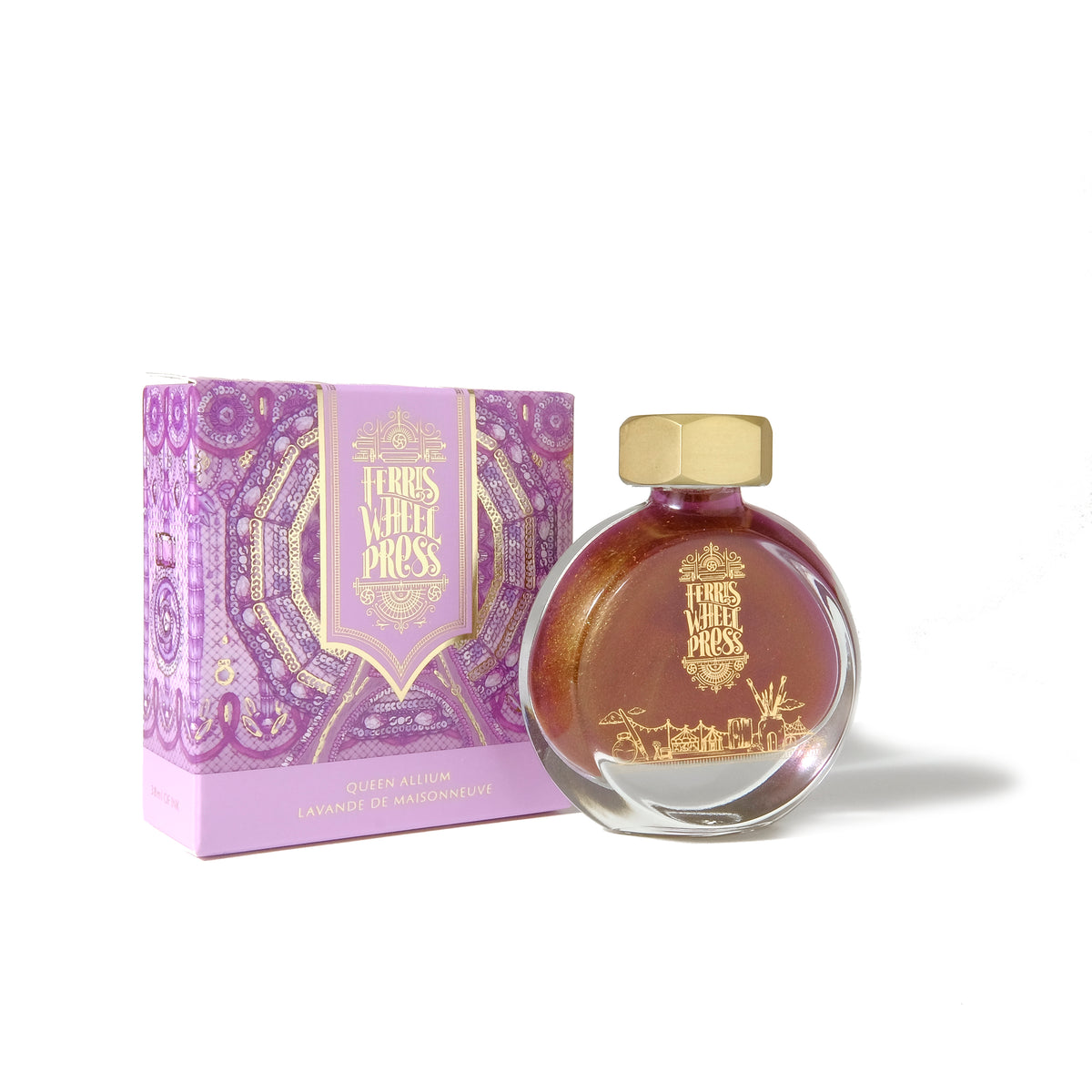 38ml Fountain Pen Ink - Queen Allium