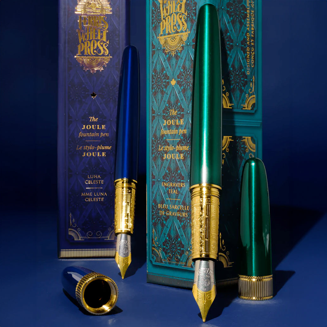 Joule Fountain Pen - Engraver's Teal - Medium