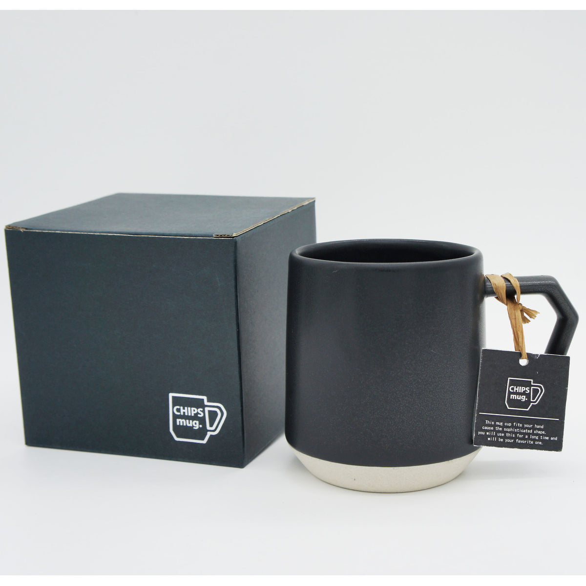 CHIPS MUG - mat black