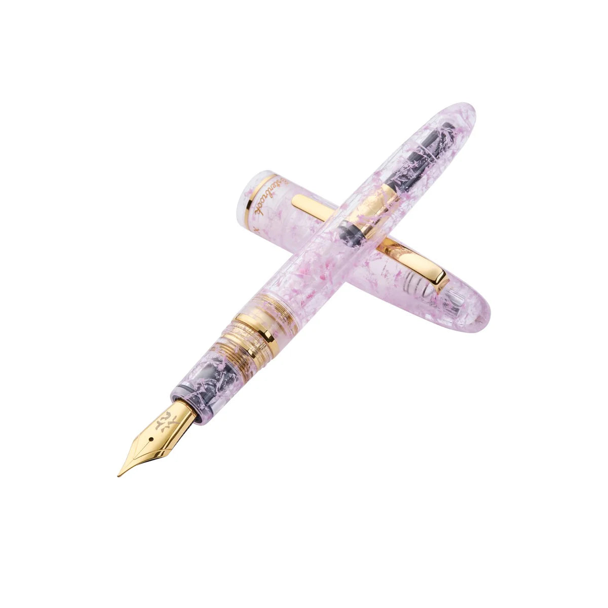 BUNGUBOX x Esterbrook Kachofugetsu Flower Fountain Pen, Extra-Fine Nib