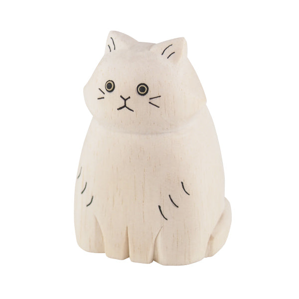 T-Lab./ Polepole Animal/ Long Hair White Cat