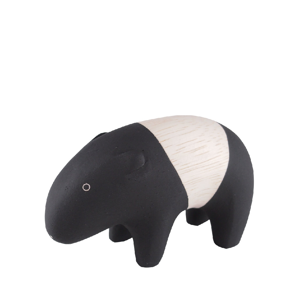 Pole pole wooden animal Tapir