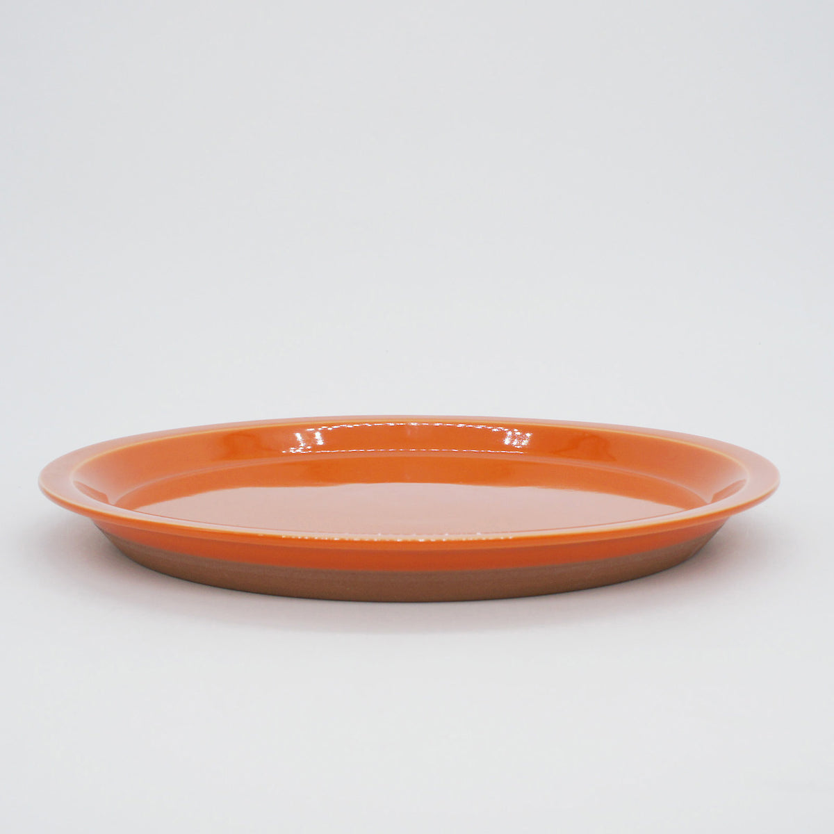 CHIPS PLATE L - solid orange