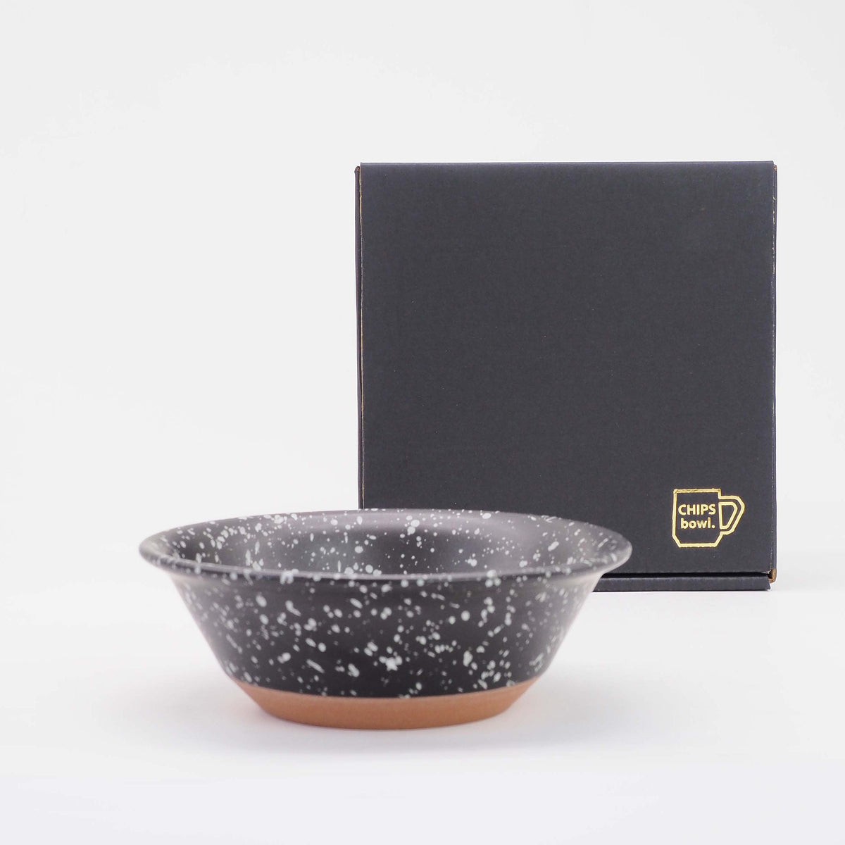 CHIPS BOWL - splash black-white