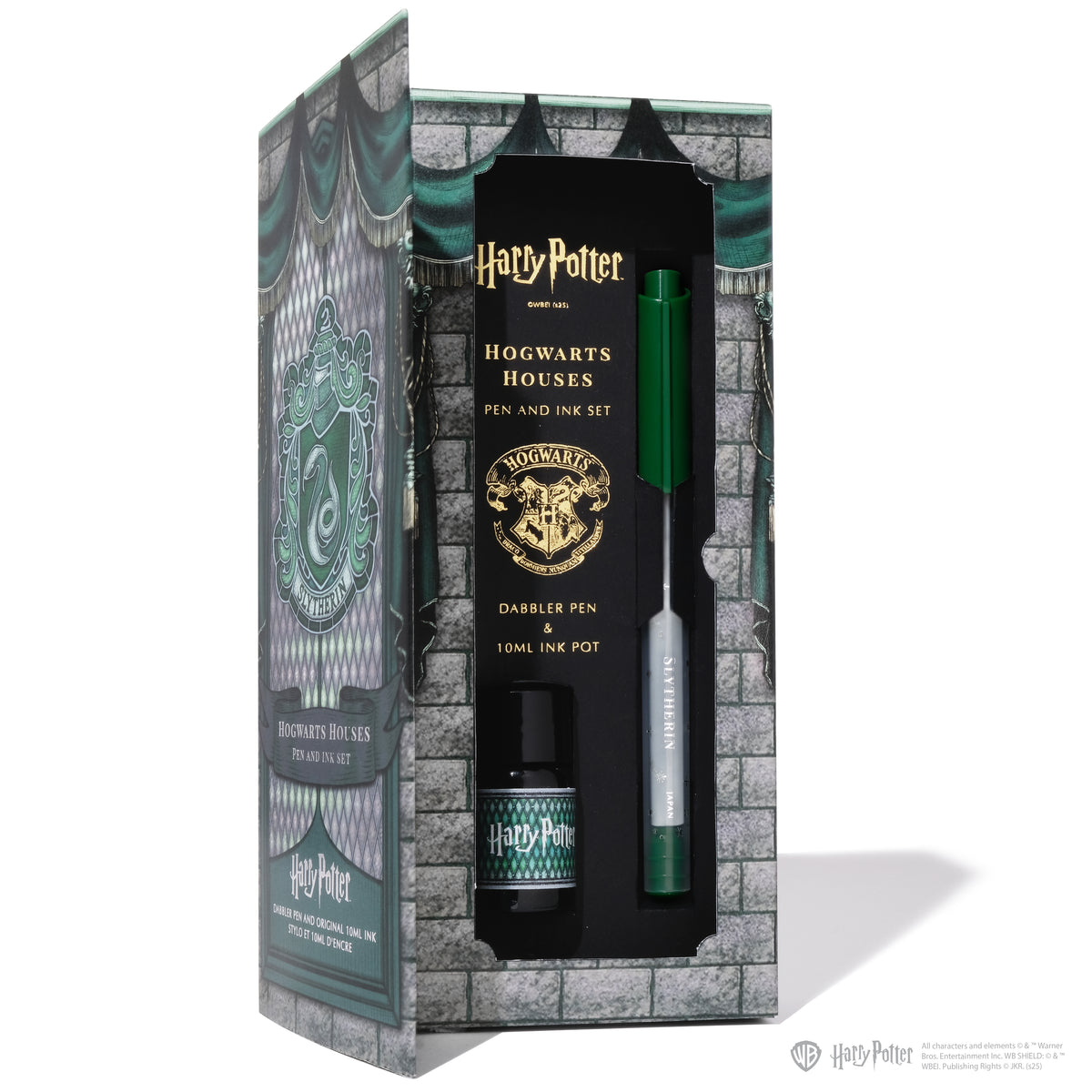 Warner Bros. - Harry Potter - Dabbler Pen and 10ml Ink Set - Slytherin