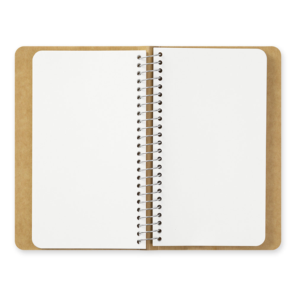 TRC SPIRAL RING NOTEBOOK <A6 Slim> MD White