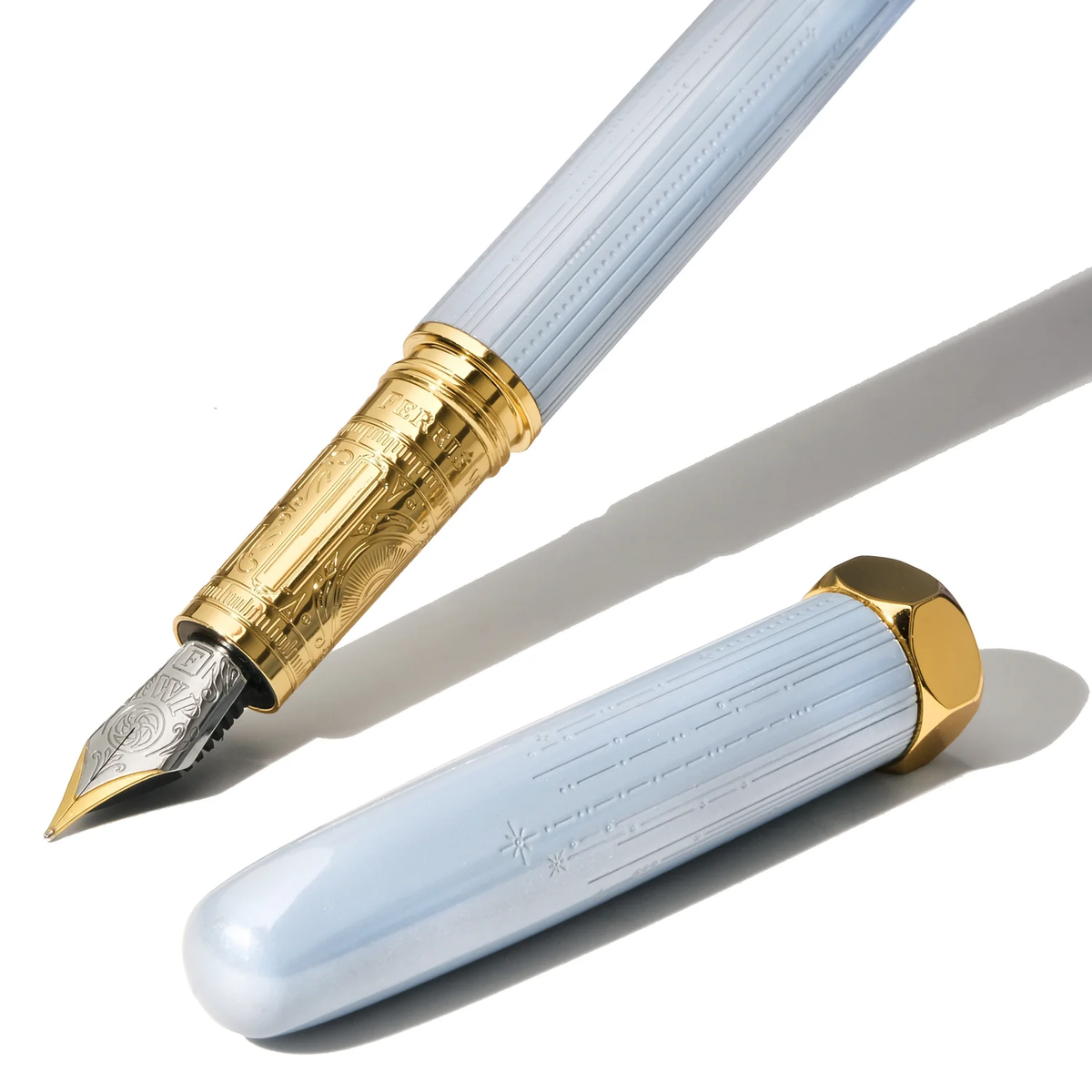 Bijou Fountain Pen - Forget Me Not - Fine