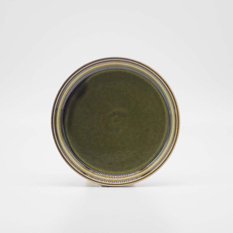 Smith stacking 5.5"Plate(Saucer) - green