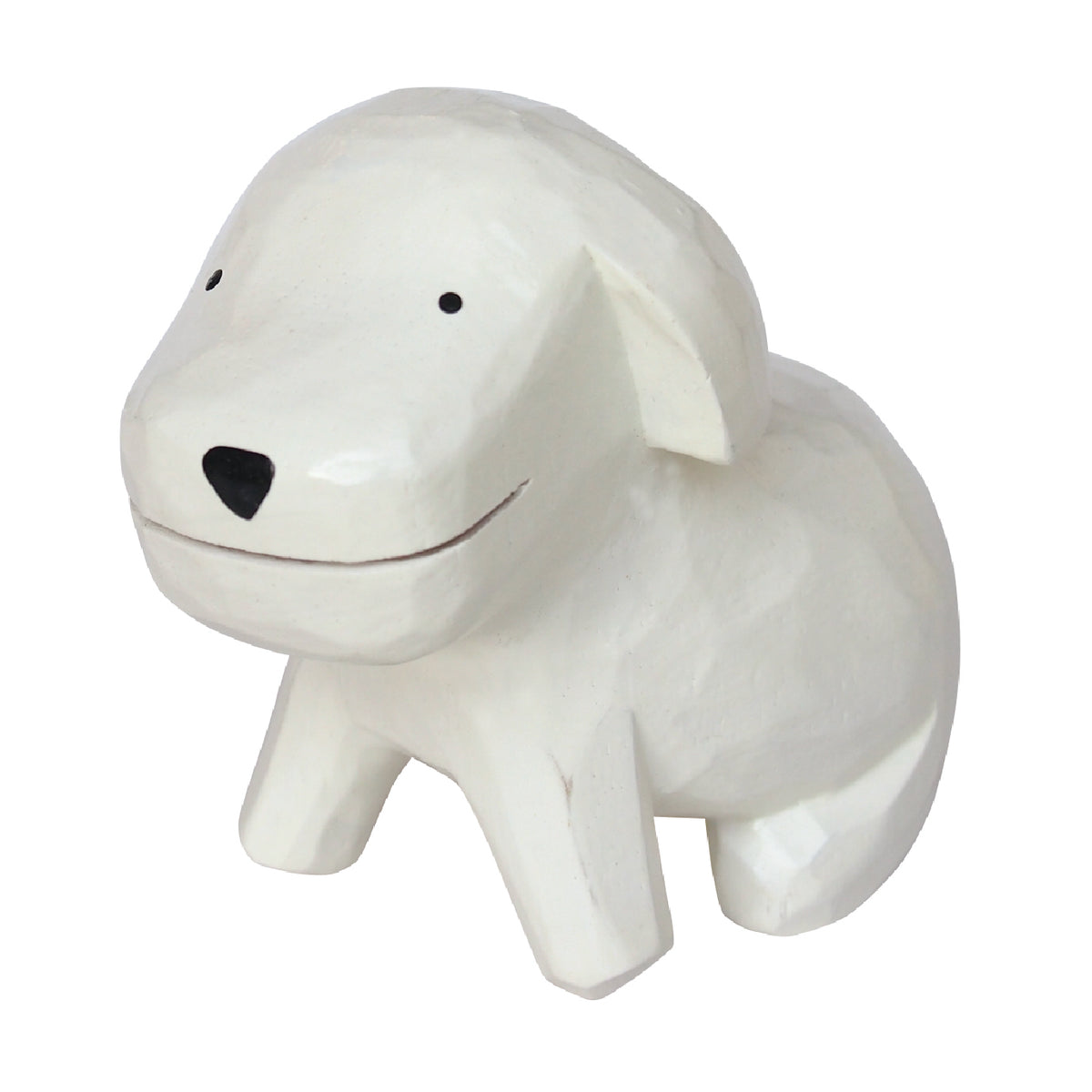 Card Holder/ Toy Poodle White