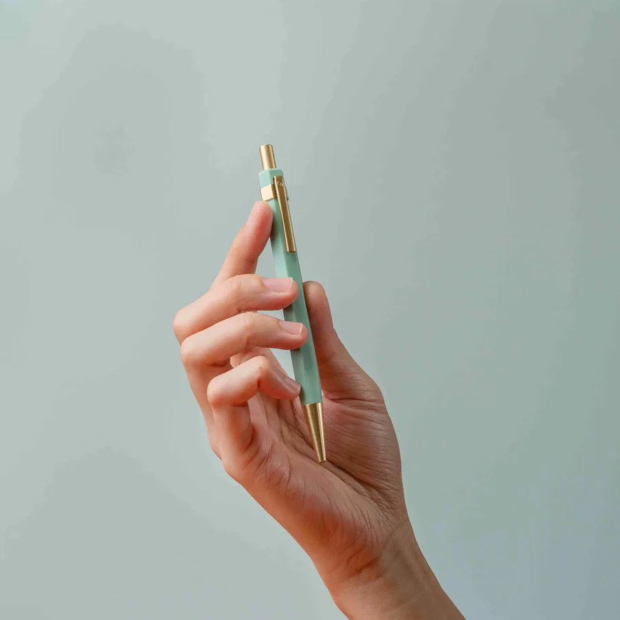 Glamour Evolve - Ocean Sustainable Ballpoint Pen (Teal Green) (Clip)