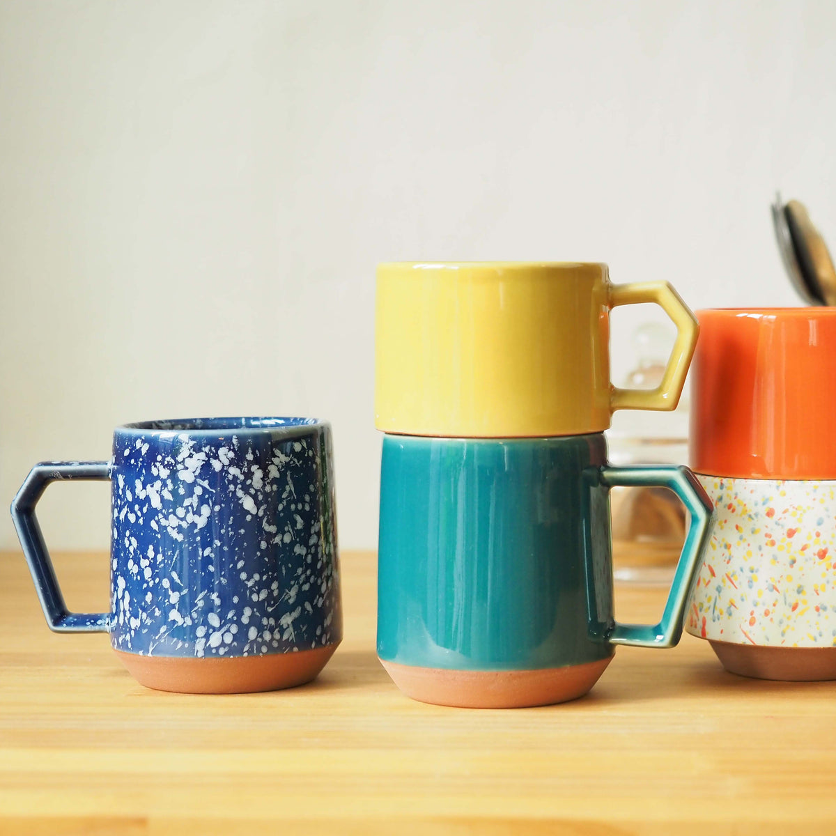 CHIPS MUG - splash navy-white