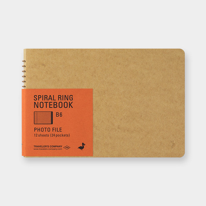 TRC SPIRAL RING NOTEBOOK <B6> Photo File